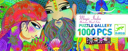 Пазл - Волшебная Индия, 1000 деталей 